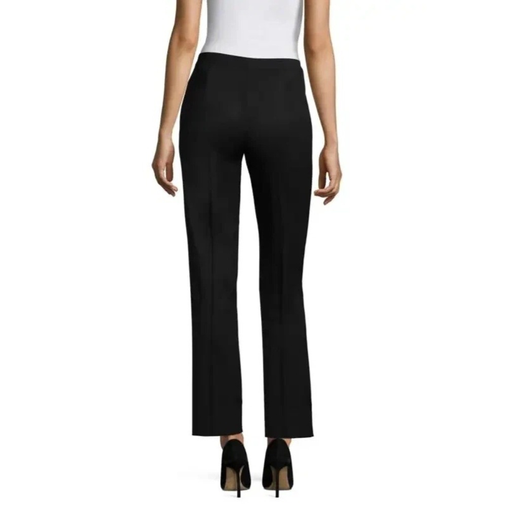 Lafayette148 New York Women's Menswear Stretch Wool Pants Navy Trousers Size 6 - Picture 2 of 9